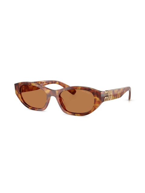 Miu Miu Eyewear tortoiseshell sunglasses - Brown - zdjęcie produktu nr 2
