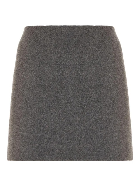 Sportmax virgin-wool mini skirt - Grey - zdjęcie produktu nr 1