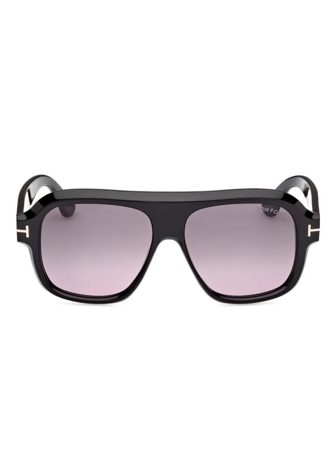TOM FORD Eyewear pilot-frame sunglasses - Black - zdjęcie produktu nr 1