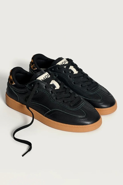 Hoff sneakersy skórzane ALLEY BLACK WOMAN damskie kolor czarny 22562002 - zdjęcie produktu nr 2