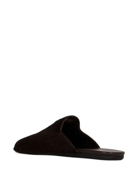 Prada leather slippers - Brown - zdjęcie produktu nr 2