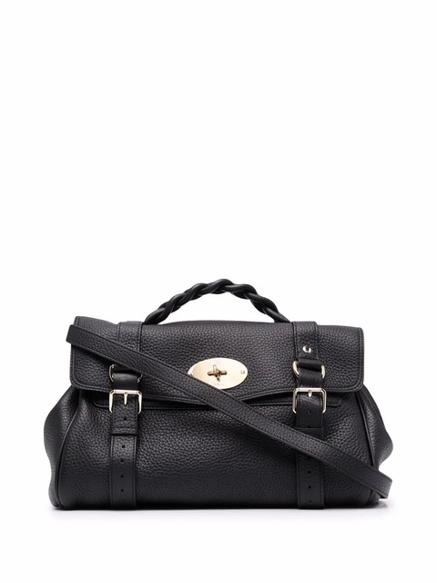 Mulberry Alexa leather satchel bag - Black - zdjęcie produktu nr 1