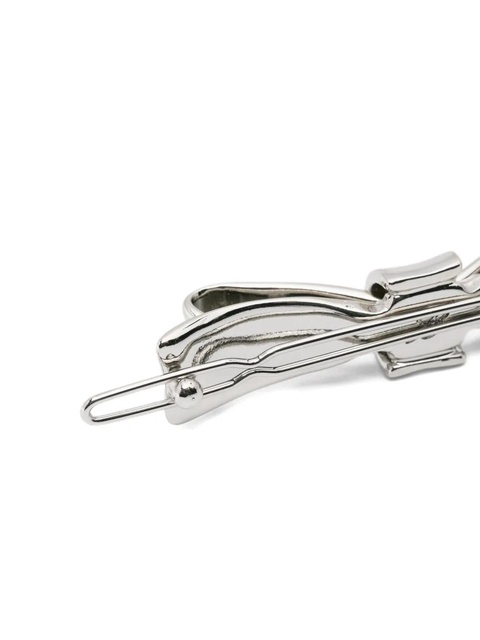 Blumarine bow hair pin - Silver - zdjęcie produktu nr 2