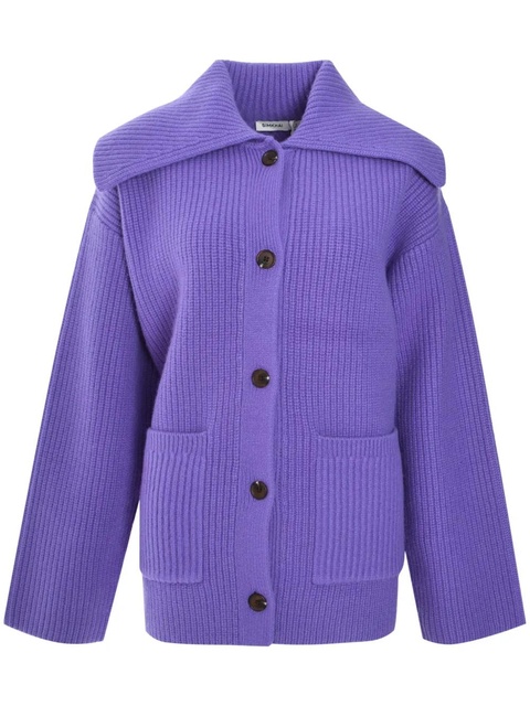 Simkhai Hollie cardigan - Purple - zdjęcie produktu nr 1