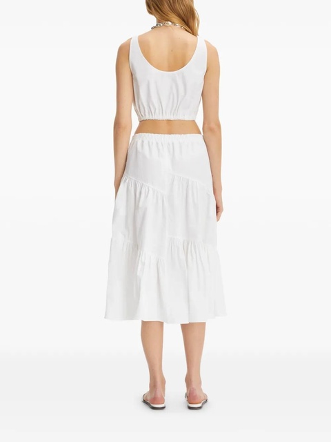 Tory Burch pleated skirt - White - zdjęcie produktu nr 1