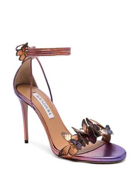Aquazzura 105mm Papillon sandals - Pink - zdjęcie produktu nr 2
