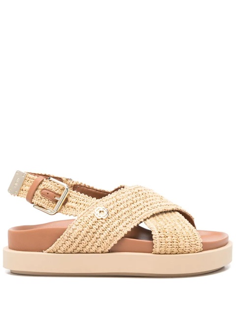 Maje woven sandals - Neutrals - zdjęcie produktu nr 1