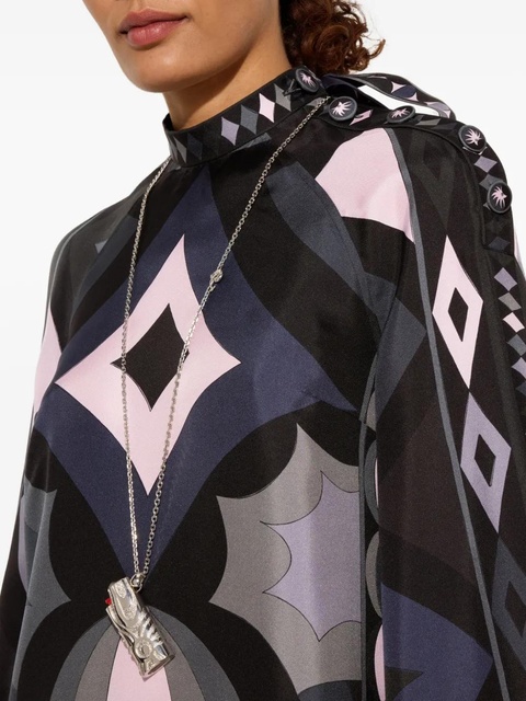 PUCCI lighter case mini necklace - Silver - zdjęcie produktu nr 2