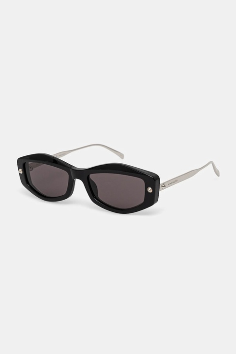 Alexander McQueen okulary przeciwsłoneczne damskie kolor czarny AM0482S - zdjęcie produktu nr 2