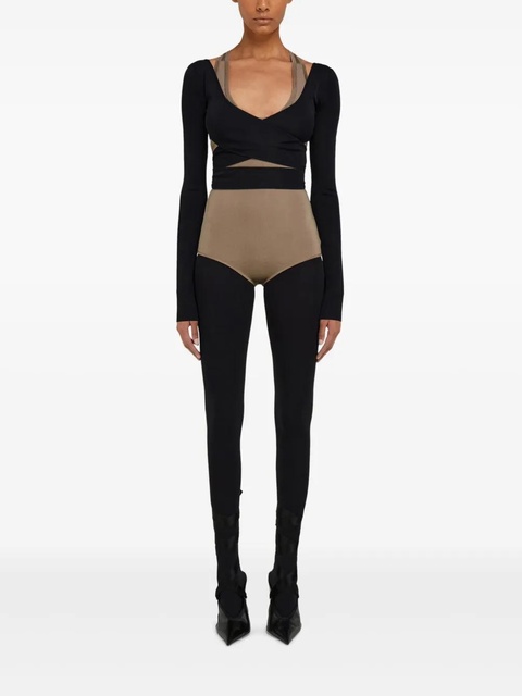 Ferragamo knitted bodysuit - Neutrals - zdjęcie produktu nr 2