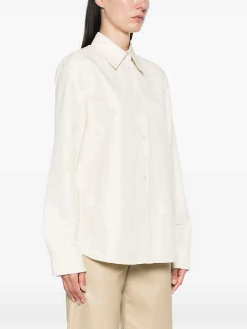 Jil Sander cotton poplin shirt - White - zdjęcie produktu nr 2