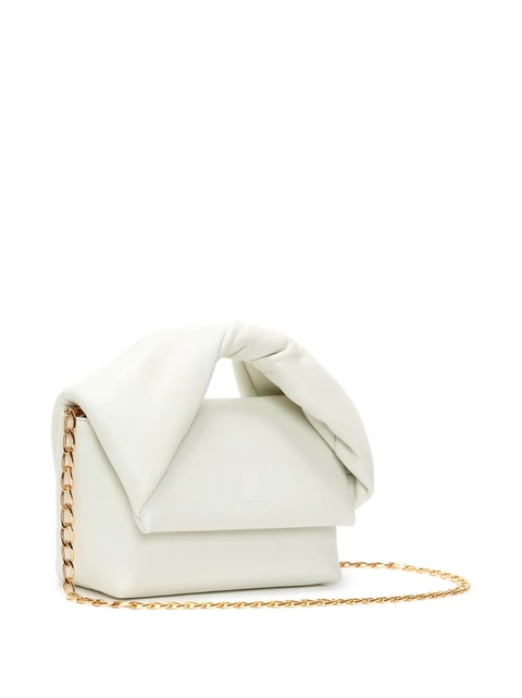 JW Anderson medium Twister leather shoulder bag - White - zdjęcie produktu nr 2