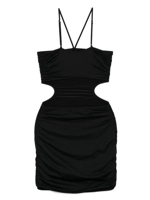 Blumarine floral-appliqué beach dress - Black - zdjęcie produktu nr 2