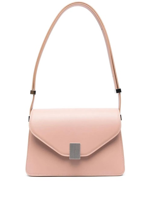 Lanvin studded leather shoulder bag - Neutrals - zdjęcie produktu nr 1