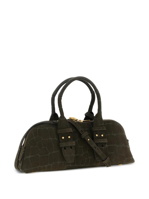 PINKO small Escape leather tote bag - Green - zdjęcie produktu nr 1