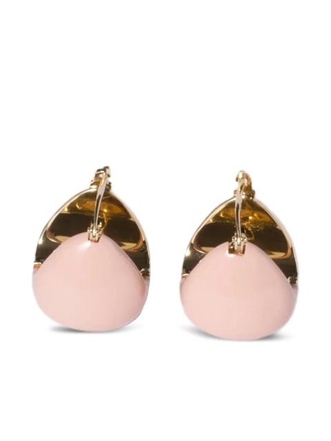 Miu Miu enamelled earrings - Gold - zdjęcie produktu nr 1