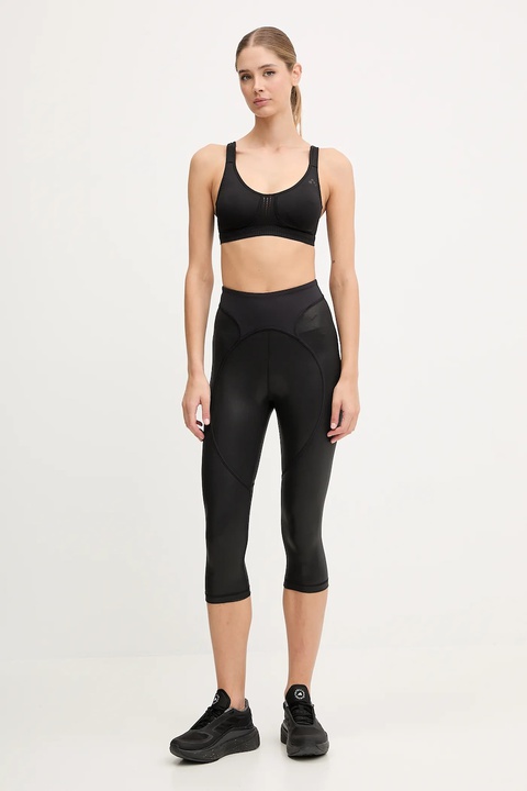 adidas by Stella McCartney legginsy treningowe TruePurpose damskie kolor czarny z nadrukiem JM8462 - zdjęcie produktu nr 1