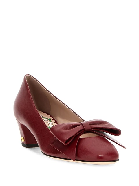 Valentino Garavani 45mm Bowow pumps - Red - zdjęcie produktu nr 2