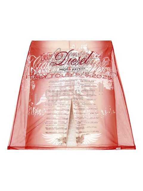Diesel Remaster Capsule O-Lympiac mini skirt - Pink - zdjęcie produktu nr 1