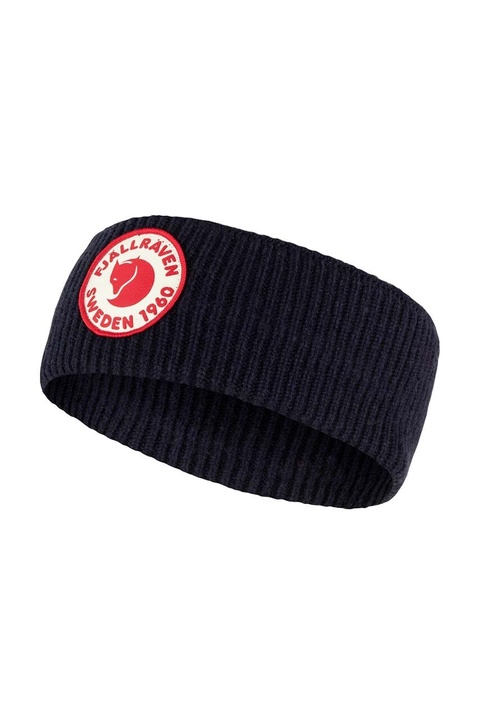 Fjallraven opaska wełniana 1960 Logo kolor granatowy - zdjęcie produktu nr 1