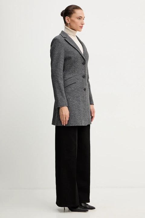 Silvian Heach płaszcz ALCEDO kolor szary GPA25012CP - zdjęcie produktu nr 1