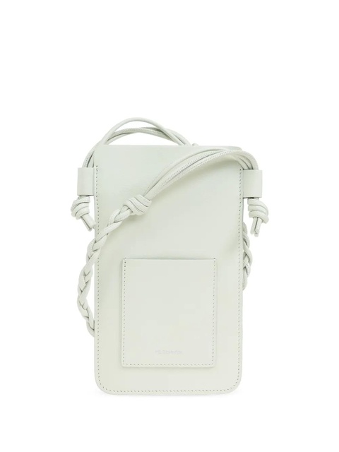 Jil Sander logo-stamp phone bag - Green - zdjęcie produktu nr 1