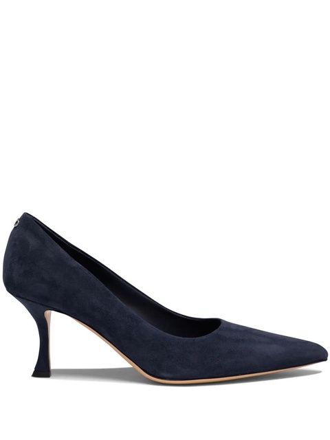 Ferragamo Elydea 70mm suede pumps - Blue - zdjęcie produktu nr 1