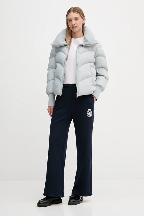 Tommy Hilfiger spodnie dresowe damskie kolor granatowy z aplikacją UW0UW06081 - zdjęcie produktu nr 2