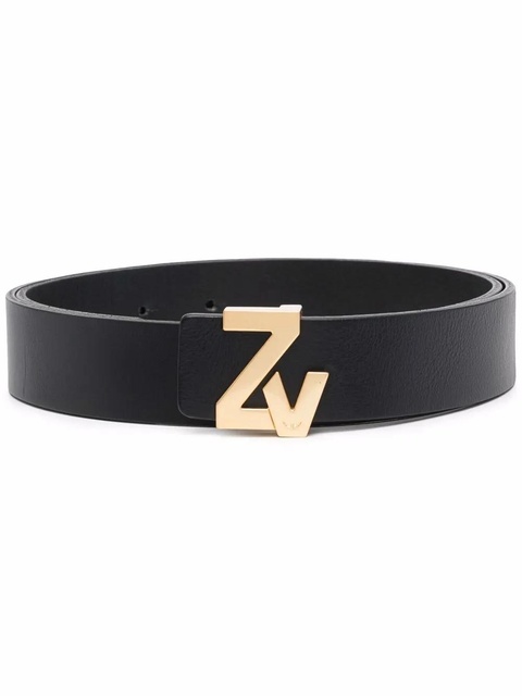 Zadig&Voltaire logo bucklet belt - Black - zdjęcie produktu nr 2