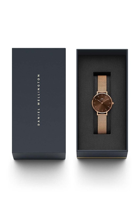 Daniel Wellington zegarek Petite Amber 28 damski kolor różowy - zdjęcie produktu nr 2