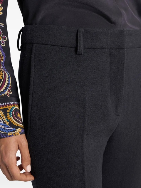 ETRO welt-pockets wool trousers - Black - zdjęcie produktu nr 2