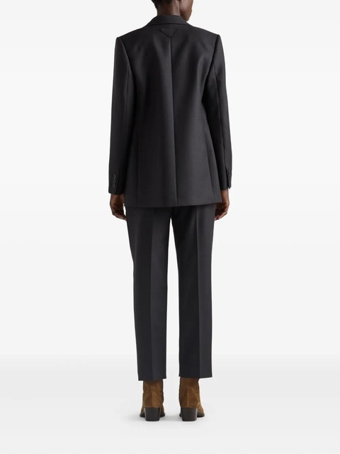 Prada notched-lapel blazer - Grey - zdjęcie produktu nr 2