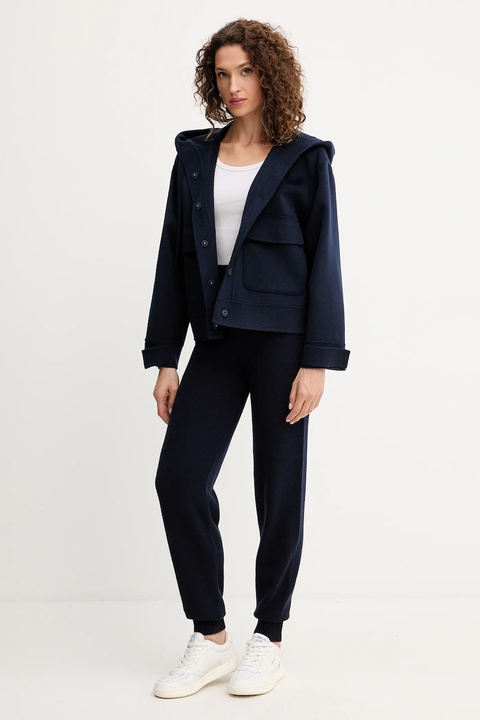 Weekend Max Mara płaszcz GARY kolor granatowy 2525086041600 - zdjęcie produktu nr 2