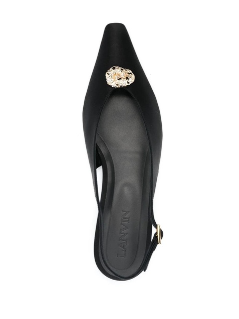 Lanvin Swing slingback pumps - Black - zdjęcie produktu nr 2