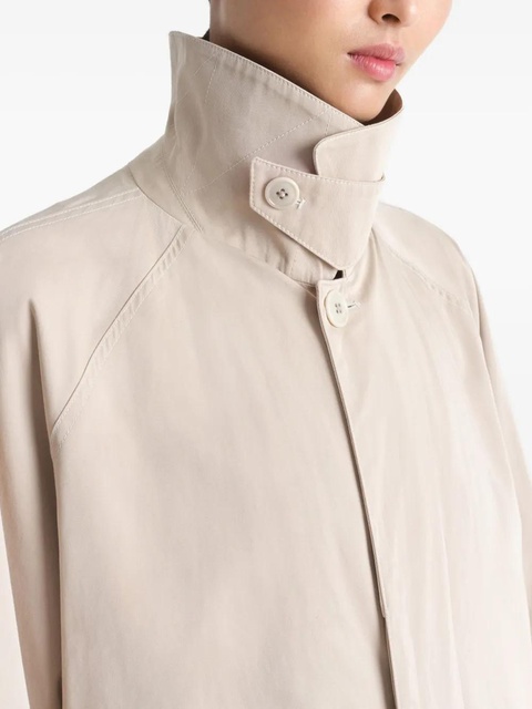 LEMAIRE stand-up collar coat - Neutrals - zdjęcie produktu nr 2