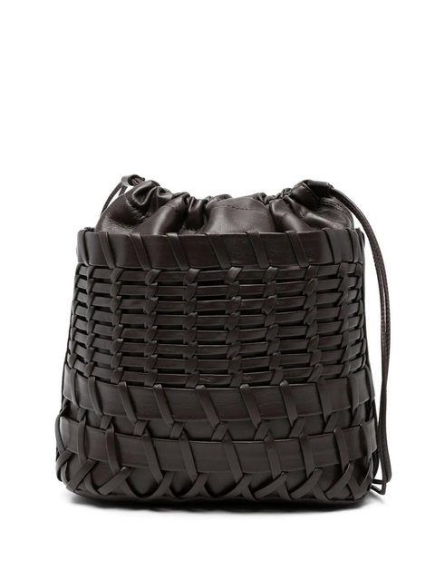 Hereu Trena interwoven shoulder bag - Brown - zdjęcie produktu nr 1
