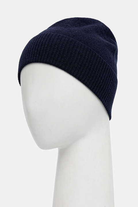 United Colors of Benetton czapka wełniana kolor granatowy 1002DA010 - zdjęcie produktu nr 2