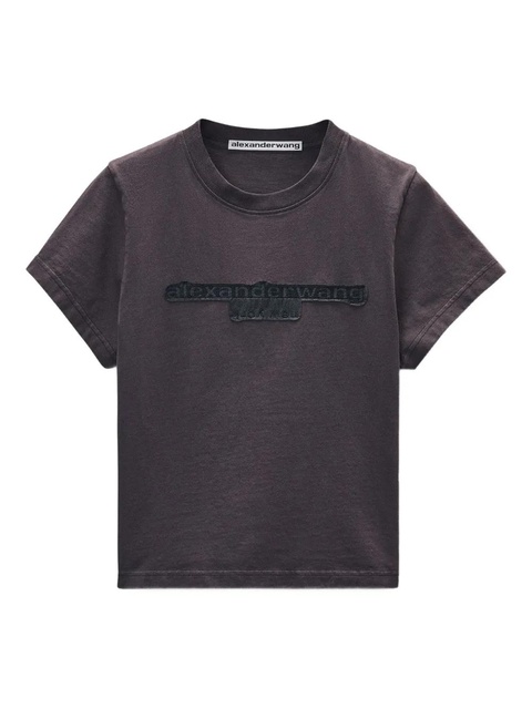 Alexander Wang embroidered t-shirt - Black - zdjęcie produktu nr 1