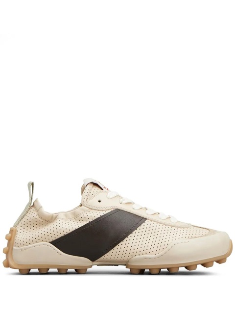 Tod's logo-appliqué leather sneakers - Neutrals - zdjęcie produktu nr 1