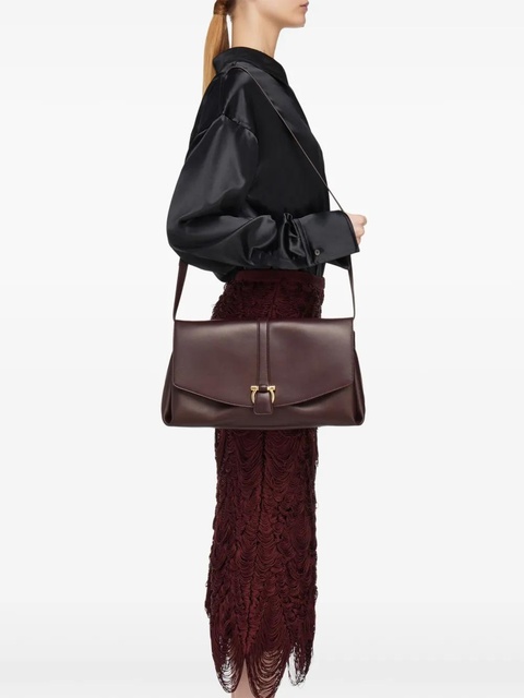 Ferragamo large front flap soulder bag - Red - zdjęcie produktu nr 1