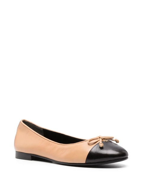 Tory Burch cap-toe ballerina shoes - Neutrals - zdjęcie produktu nr 1
