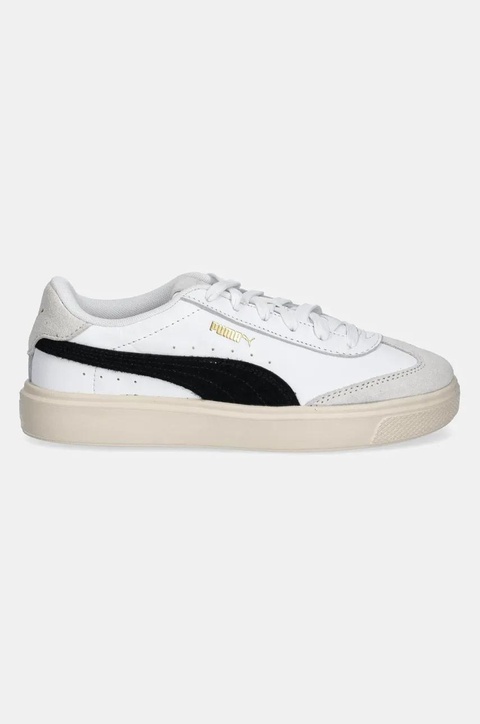 Puma sneakersy skórzane Lajla T-toe kolor biały 397734 - zdjęcie produktu nr 2