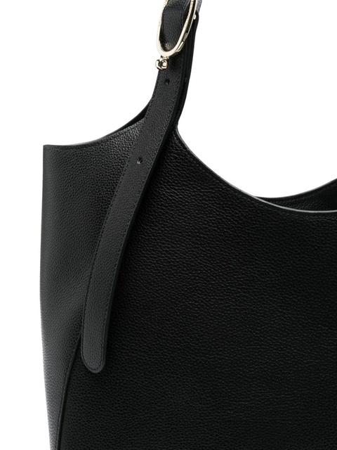 Longchamp Le Foulonné XL buckle-detail tote bag - Black - zdjęcie produktu nr 2