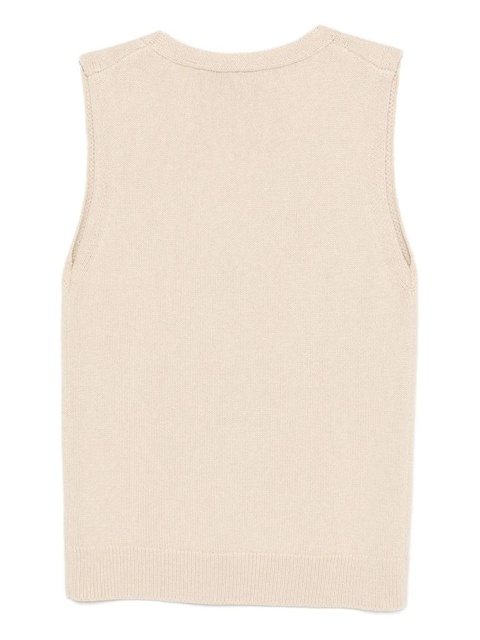 Reformation Linden vest - Neutrals - zdjęcie produktu nr 1