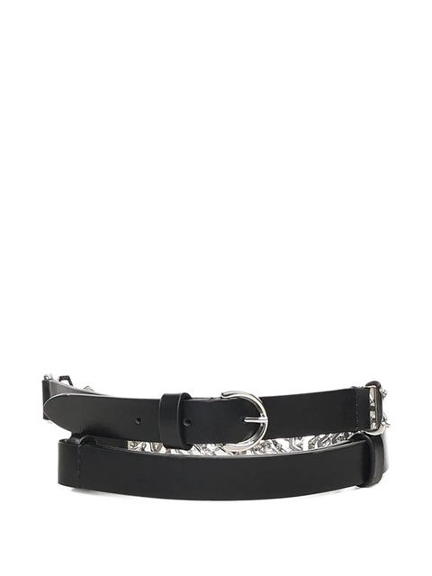 PINKO chain-detail belt - Black - zdjęcie produktu nr 1