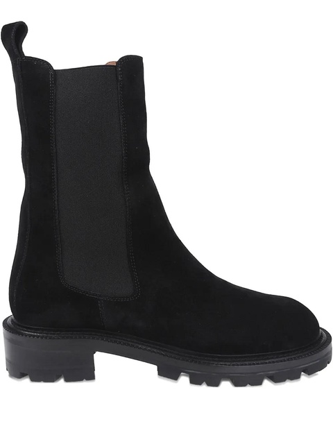 Paris Texas ridged-sole leather boots - Black - zdjęcie produktu nr 1