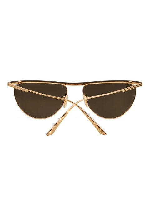 KHAITE cat-eye frame sunglasses - Gold - zdjęcie produktu nr 2