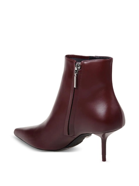 Max Mara 65mm pointed-toe side-zip boots - Red - zdjęcie produktu nr 2