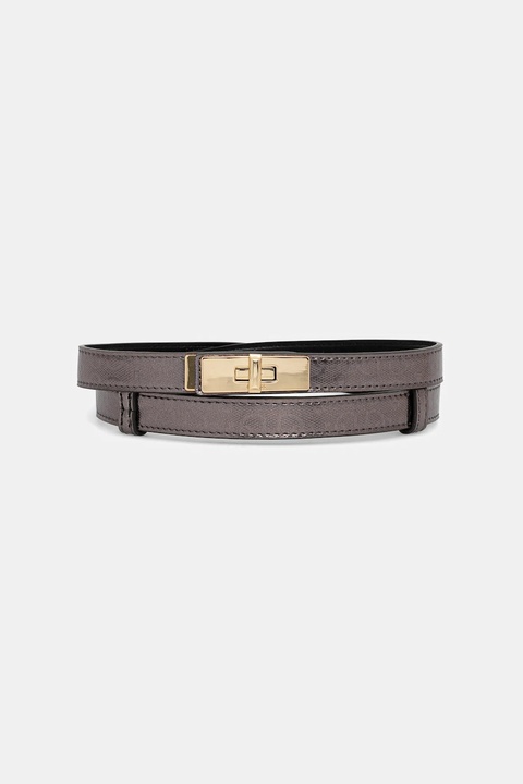 Guess pasek IDRA damski kolor srebrny BW9308 P5420 - zdjęcie produktu nr 2