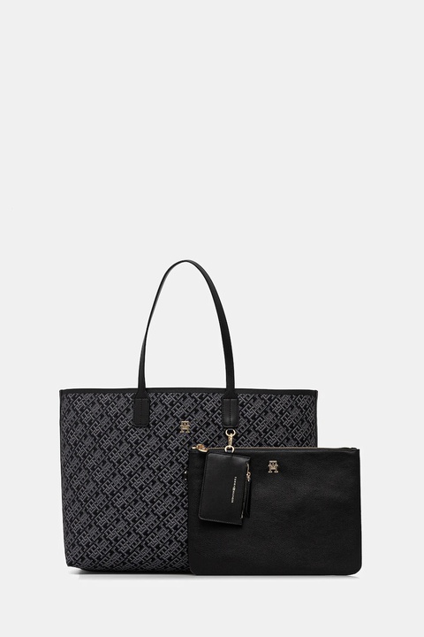Tommy Hilfiger torebka kolor czarny AW0AW17688 - zdjęcie produktu nr 1